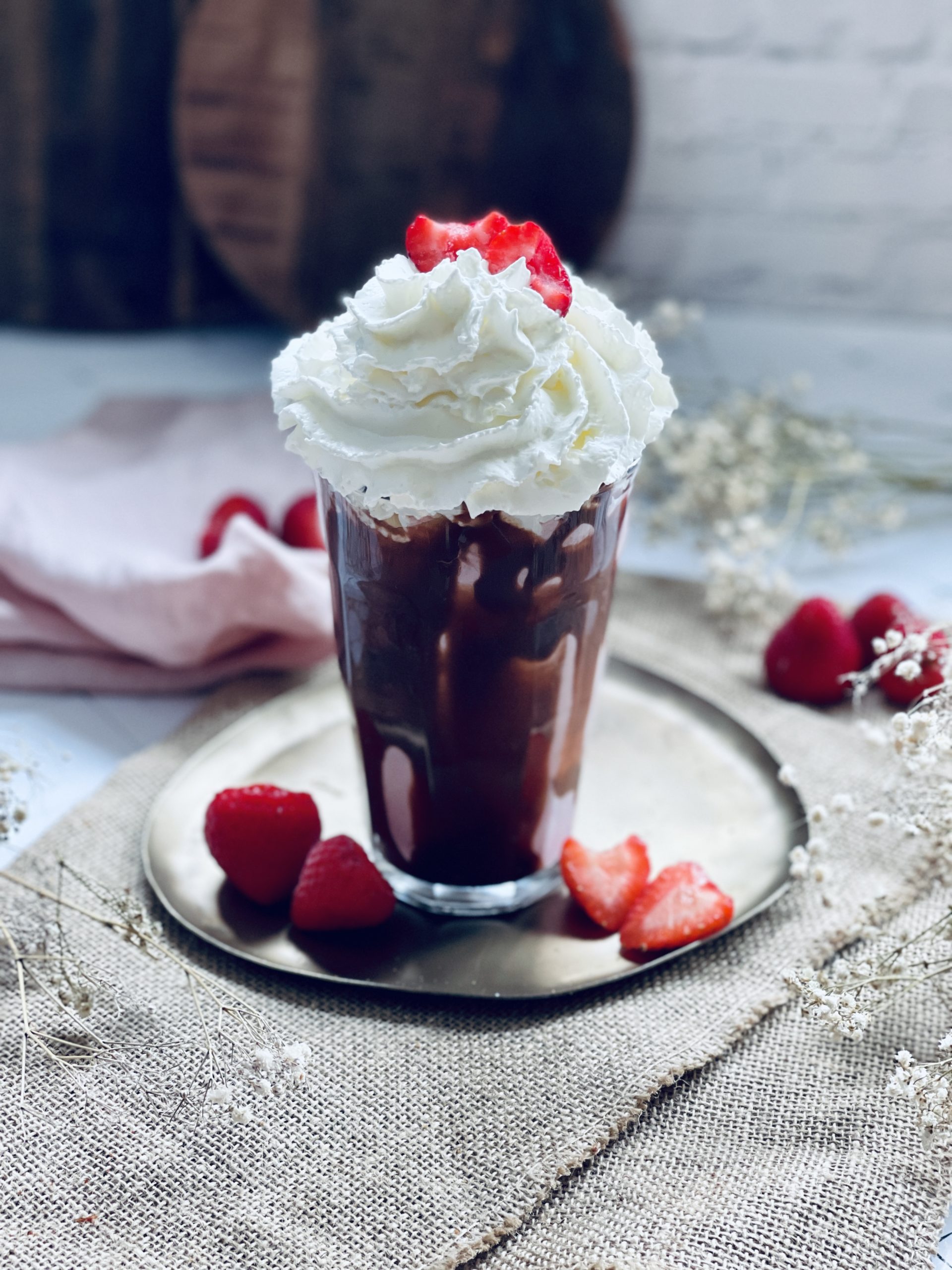 Frozen-Joghurt-Erdbeer-Shake Rezept - Jussilicious-Foodblog