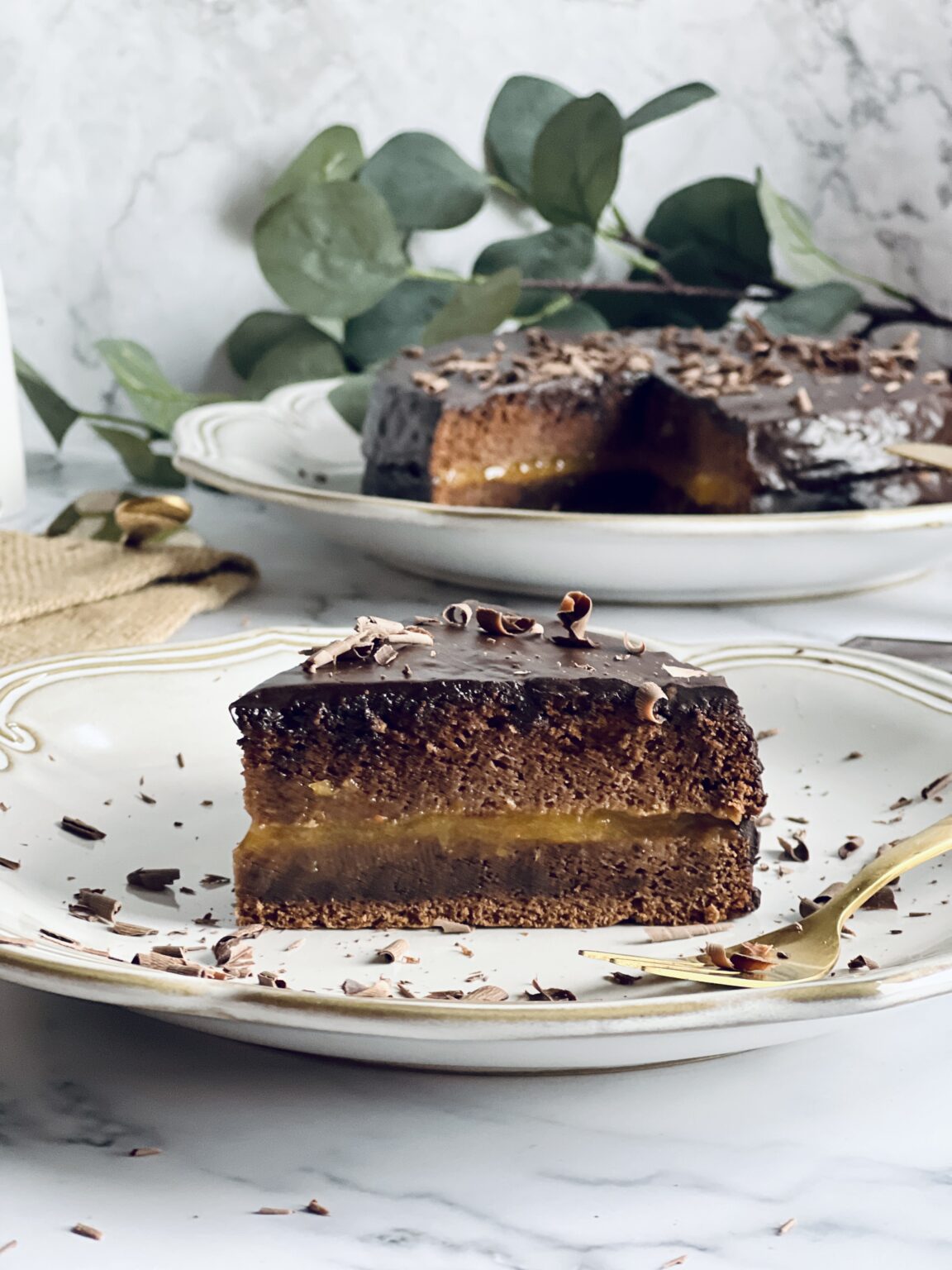 Kalorienarme Sacher® Torte ohne Zuckerzusatz Rezept - Jussilicious-Foodblog