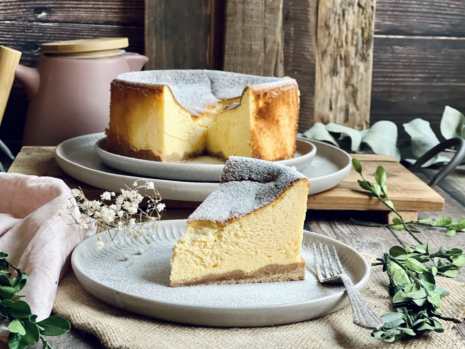 Hüttenkäse Cheesecake nach polnischer Art – kalorienarm und ohne ...