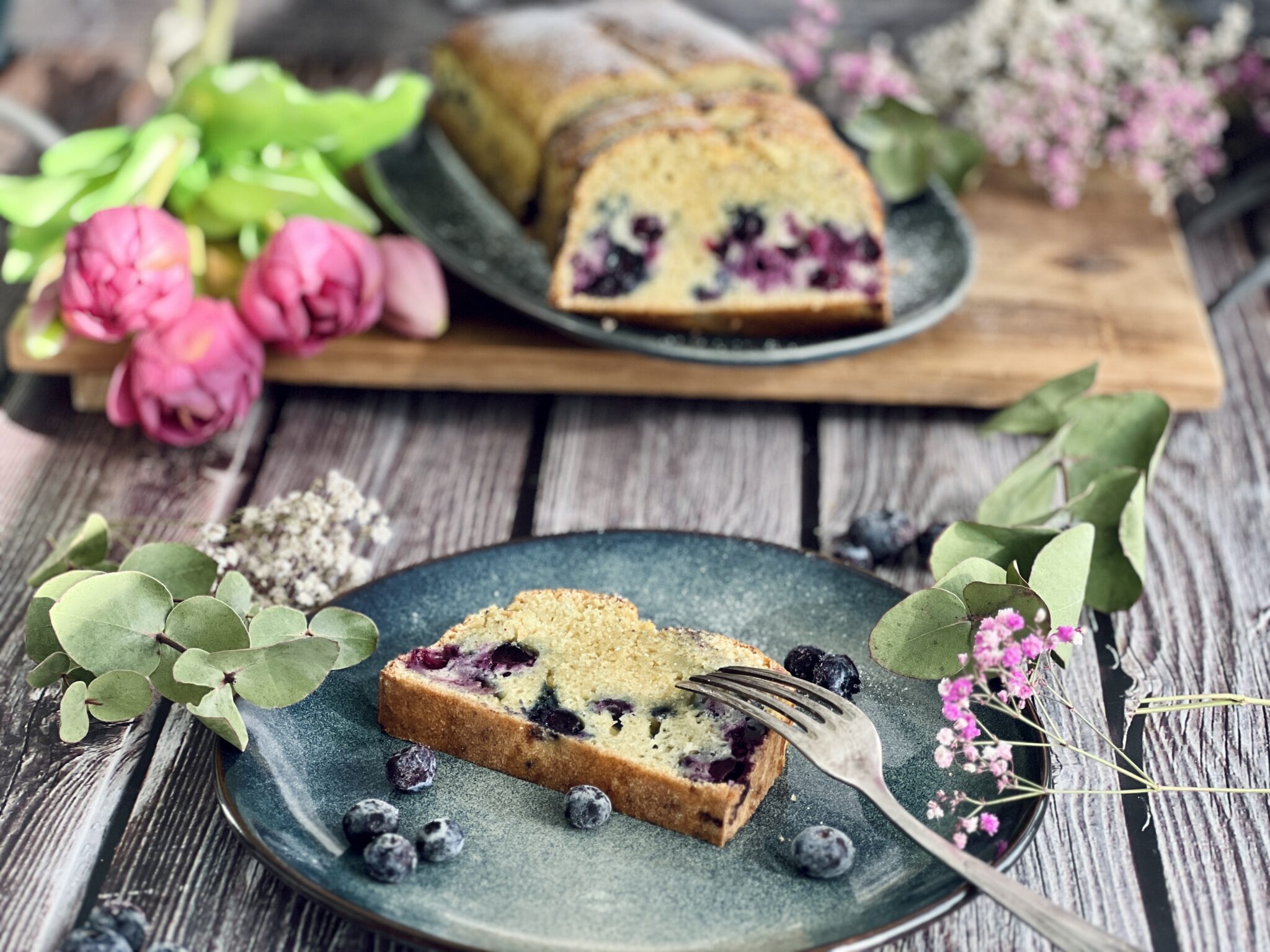 Schneller Rührkuchen mit Heidelbeeren ohne Zuckerzusatz – Rezept ...