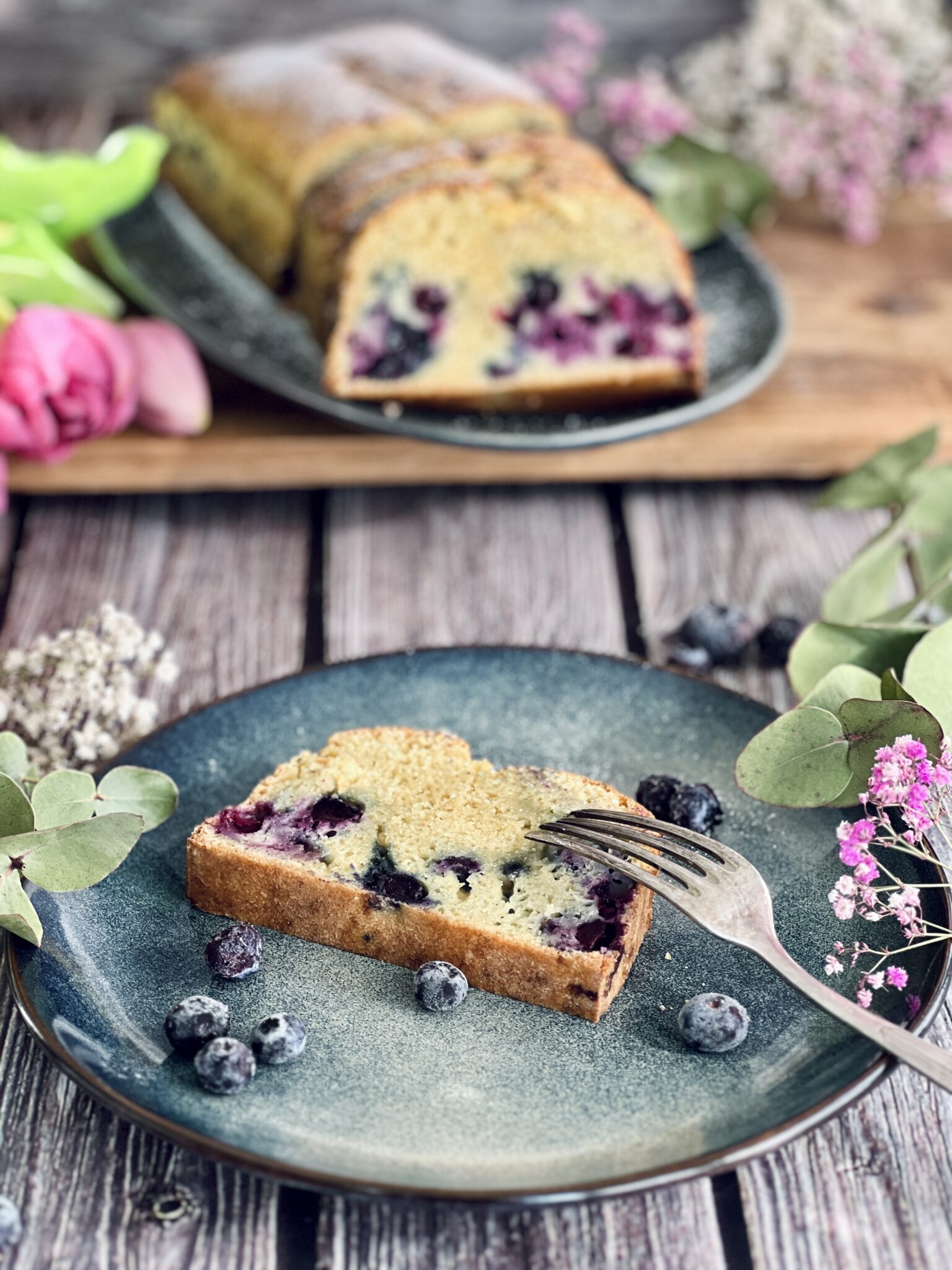 Schneller Rührkuchen mit Heidelbeeren ohne Zuckerzusatz – Rezept ...