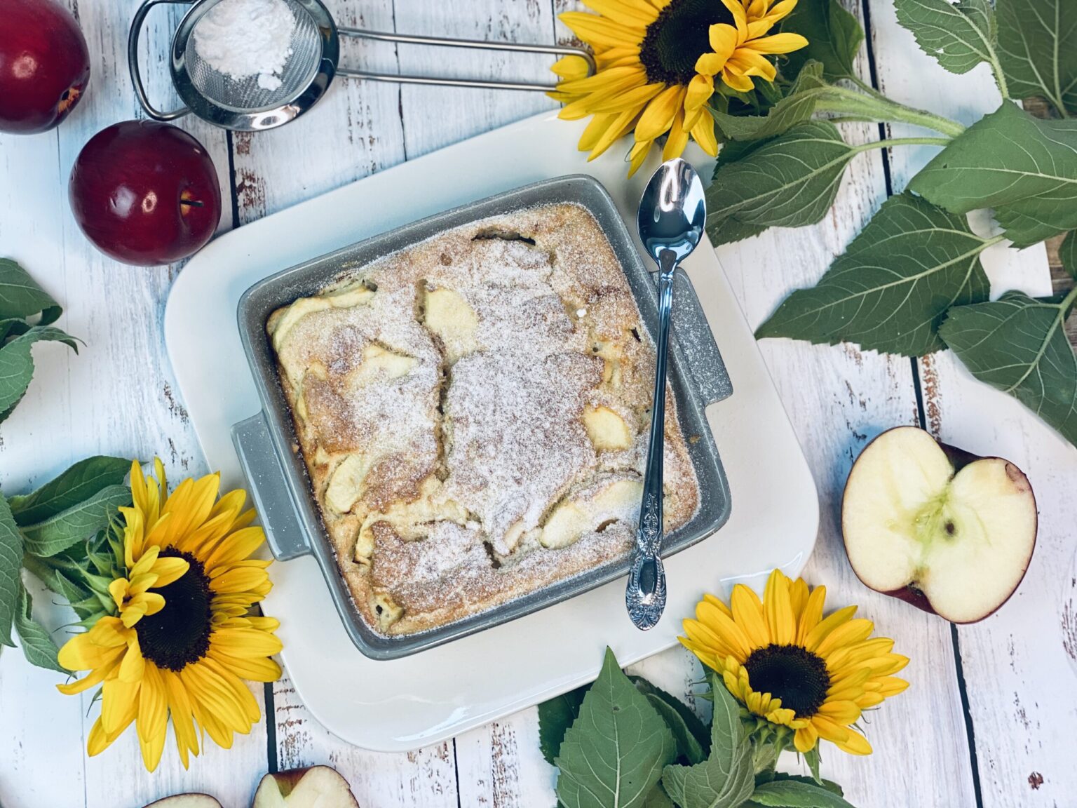 Zuckerfreier-Apfelauflauf Rezept – Jussilicious-Foodblog