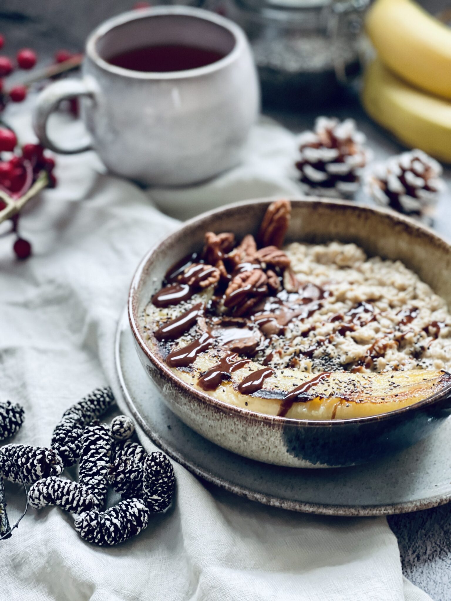 Bananen-Vanille-Porridge mit gebratener Banane Rezept – Jussilicious ...