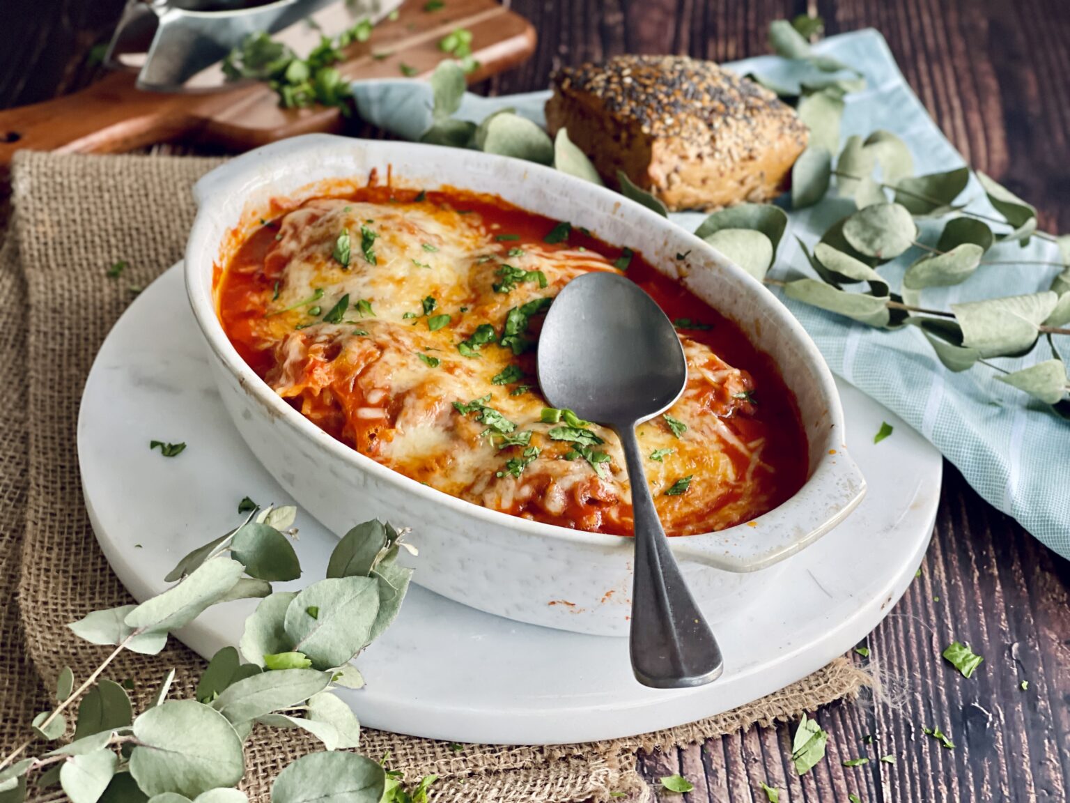 Kohlrouladen Auflauf mit Tomatensoße Rezept – Jussilicious-Foodblog
