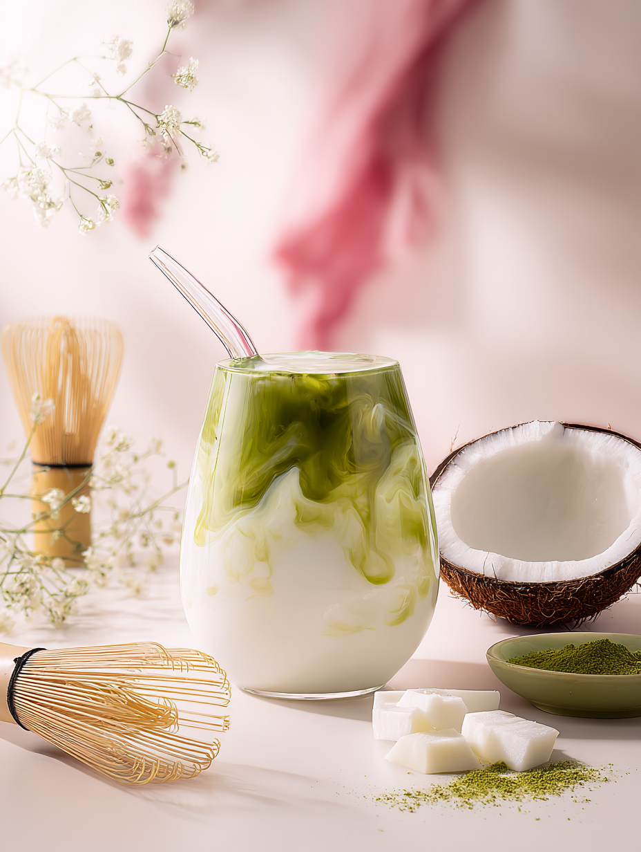 Kokos-Matcha-Rezept